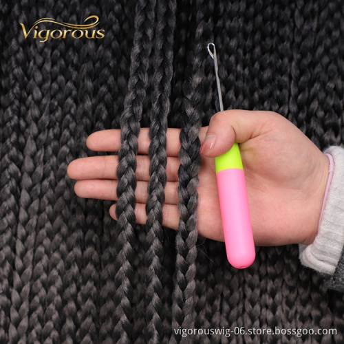 vigorous Cheap Price Wholesale 18 Inch Afro Twist Kinky Braiding Crochet Hair Bulk Synthetic Box Braid Hair
